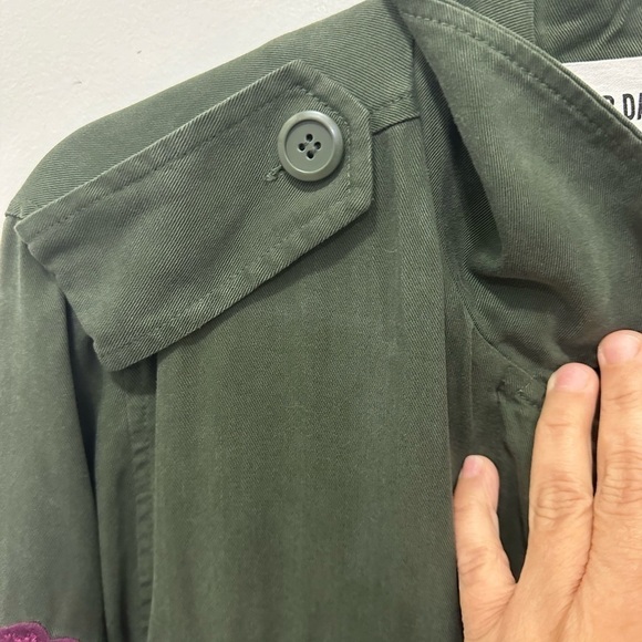 BB Military Embroidery Jacket Sz S - Picture 7 of 11